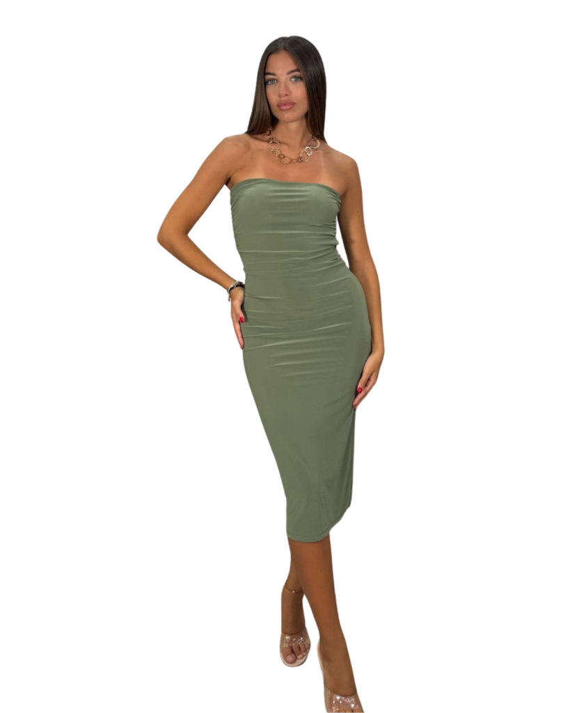 Vestido tope  elastizado